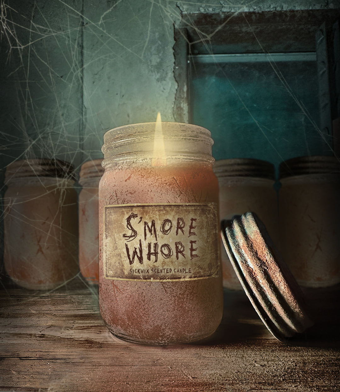 "S'MORE WHORE" APOTHESCARY CANDLE