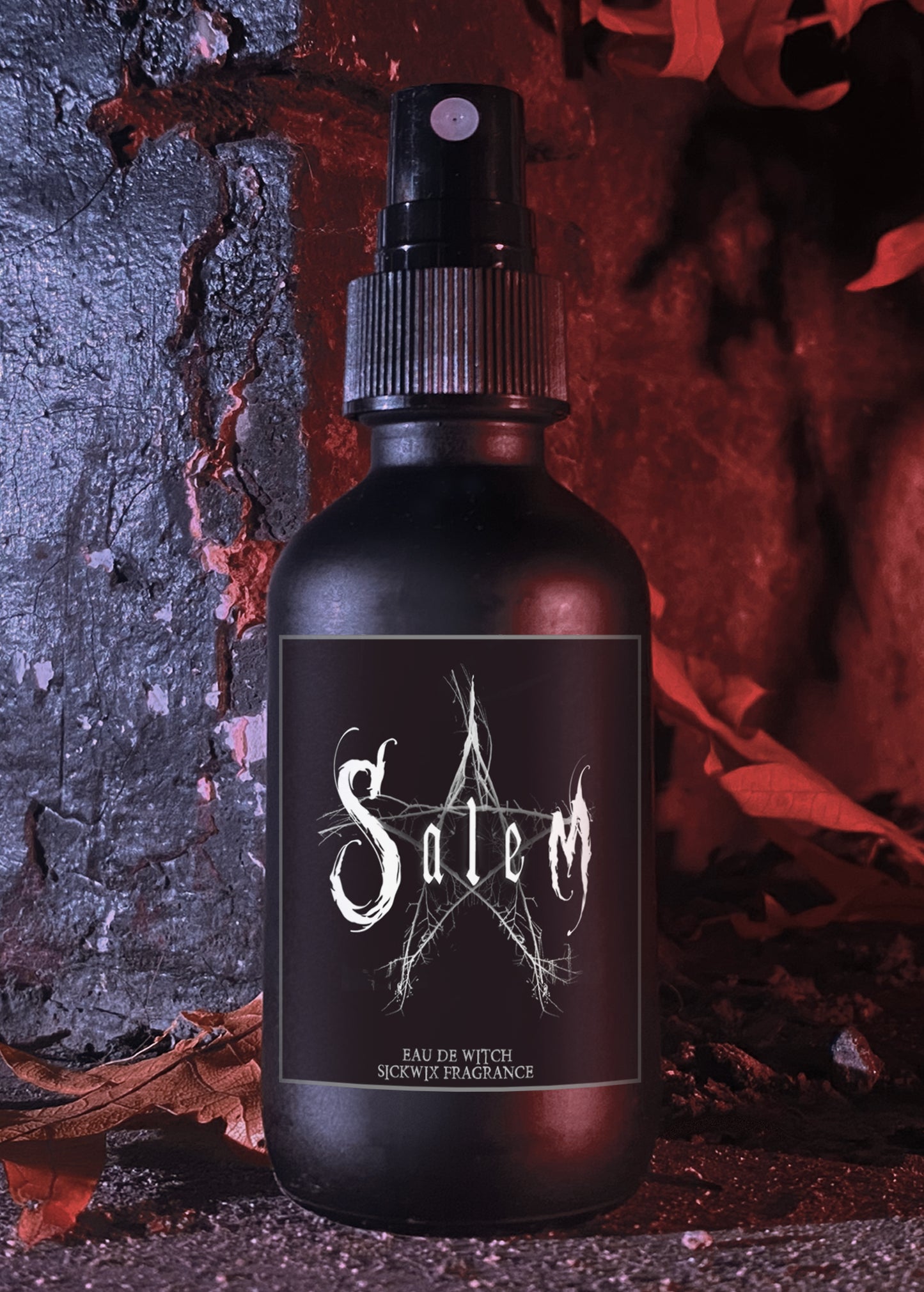 Witch Over Salem Water Bottle